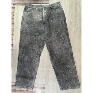 Outlier NYC Bombtwill pants size 34 color tye dye grey NEW Made in Portugal